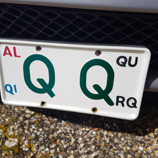 Q Reg Plates