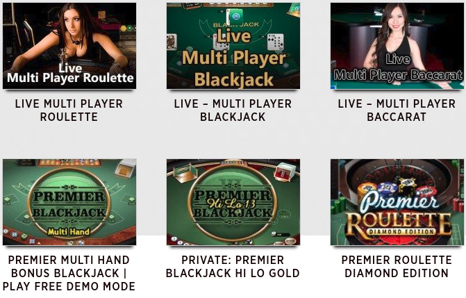 Casino games for free