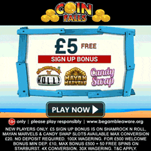coinfalls online casino shop UK