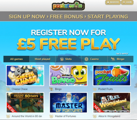Pocketwin Free Spins 