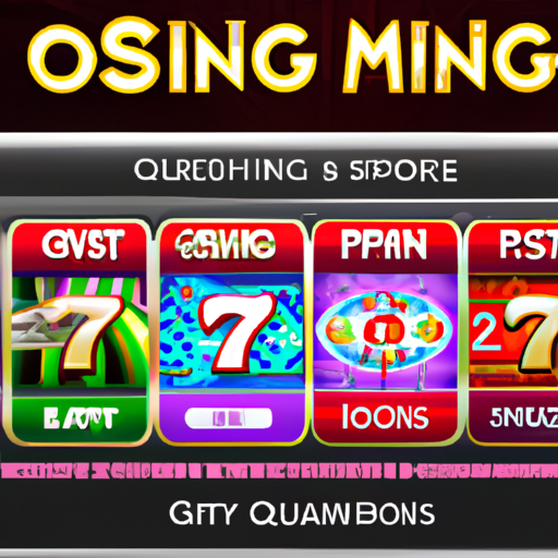 Online Gambling Slots Uk