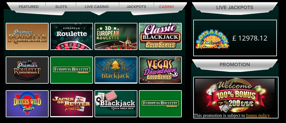Casino Games For Android